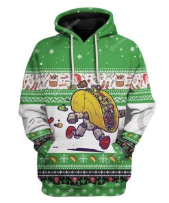 Ugly Holiday Tacobot Hoodie T-Shirts Apparel HD-TA2811193 3D Custom Fleece Hoodies Hoodie S 