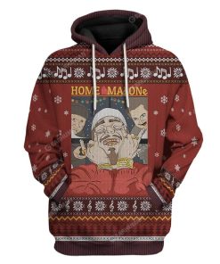 Ugly Home Alone and Post Malone Custom Hoodies-T-Shirts Apparel HD-TA06111902 3D Custom Fleece Hoodies Hoodie S