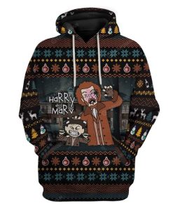Ugly Home Alone Custom T-shirt - Hoodies Apparel HD-TA1311903 3D Custom Fleece Hoodies Hoodie S