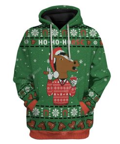 Ugly Horse Mask Christmas Custom T-Shirts Hoodies Apparel AN-DT2911194 3D Custom Fleece Hoodies Hoodie S 