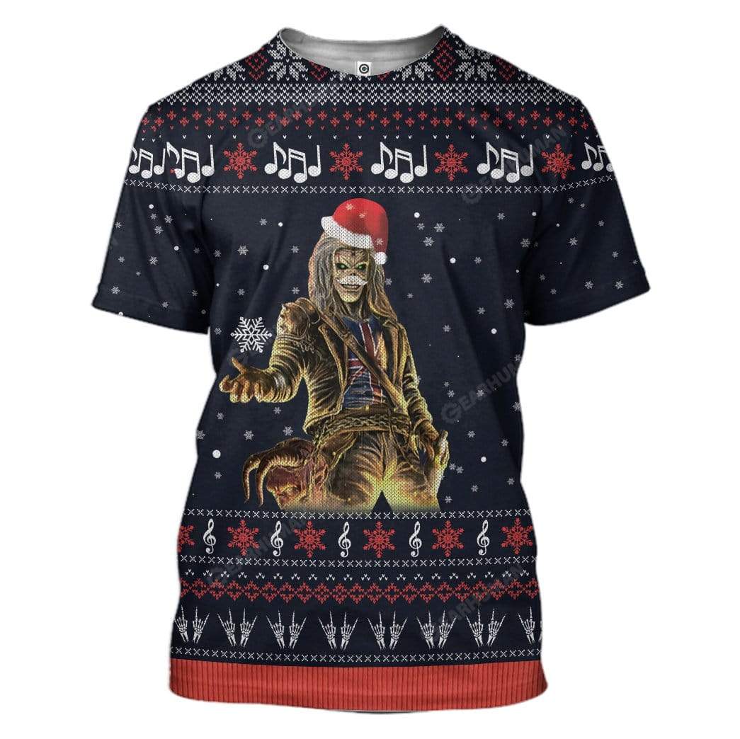 Gearhumans Ugly Iron Maiden Custom T-shirt - Hoodies Apparel 3 Ugly Iron Maiden Custom T-shirt - Hoodies Apparel HD-TA14111902 3D Custom Fleece Hoodies T-Shirt S