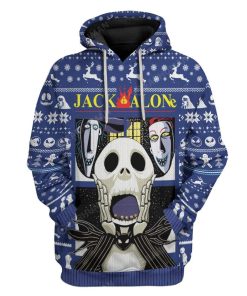 Ugly Jack Alone Custom T-shirt - Hoodies Apparel HD-TT16111911 3D Custom Fleece Hoodies Hoodie S 
