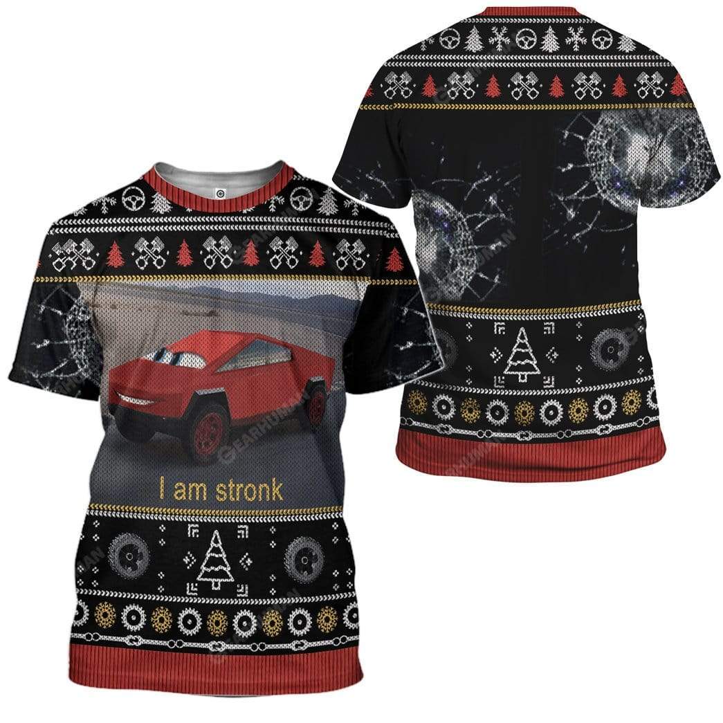 Gearhumans Ugly McCybertruck Custom T-Shirts Hoodies Apparel 7 Ugly McCybertruck Custom T-Shirts Hoodies Apparel HD-TA25111916 3D Custom Fleece Hoodies