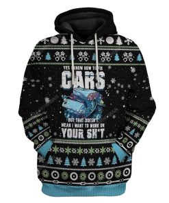 Ugly Mechanic I Know To Fix Cars Custom T-Shirts Hoodies Apparel HD-DT2711195 3D Custom Fleece Hoodies Hoodie S 