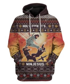 Ugly Ninjesus Custom T-shirt - Hoodies Apparel HD-TA16111915 3D Custom Fleece Hoodies Hoodie S 