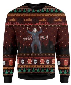 Ugly Putin Joker Custom T-shirt - Hoodies Apparel HD-AT07111919 Ugly Christmas Sweater Long Sleeve S 