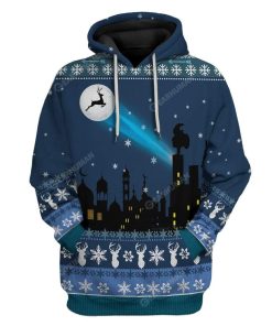 Ugly Reindeer Signal Light Up Christmas Custom T-Shirts Hoodies Apparel HD-TA2911196 3D Custom Fleece Hoodies Hoodie S