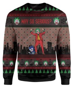 Ugly Rick Joker Custom T-shirt - Hoodies Apparel HD-AT07111913 Ugly Christmas Sweater Long Sleeve S 