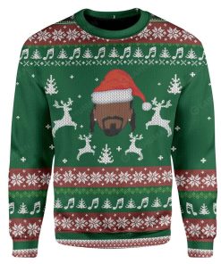 Ugly Snoop Custom Sweater Apparel HD-TA14111911 Ugly Christmas Sweater Long Sleeve S 
