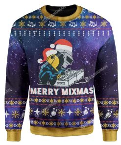 Ugly Star DJ Mixmas Sweater Apparel MV-TA2711195 Ugly Christmas Sweater Long Sleeve S