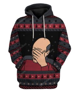 Ugly Star Trek Custom T-shirt - Hoodies Apparel HD-AT14111918 3D Custom Fleece Hoodies Hoodie S