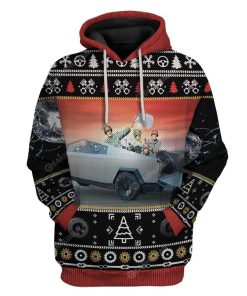 Ugly Surrender Cybertruck Custom T-Shirts Hoodies Apparel HD-TA2611191 3D Custom Fleece Hoodies Hoodie S 