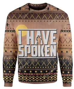 Ugly The Mandalorian Custom Sweater Apparel HD-DT14111906 Ugly Christmas Sweater Long Sleeve S 