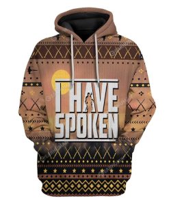 Ugly The Mandalorian Custom T-shirt - Hoodies Apparel HD-DT14111906 3D Custom Fleece Hoodies Hoodie S 