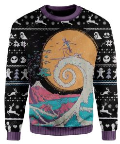 Ugly The Nightmare Before Christmas Custom Sweater Apparel HD-TT16111912 Ugly Christmas Sweater Long Sleeve S 