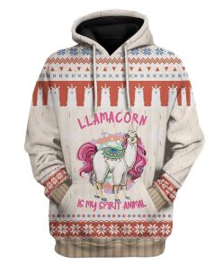Ugly Unicorn Custom T-shirt - Hoodies Apparel HD-DT19111913 3D Custom Fleece Hoodies Hoodie S 