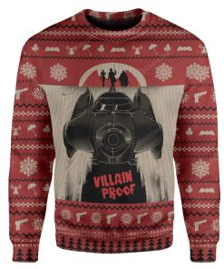 Ugly Villain Proof Custom Sweater Apparel HD-DT12111913 Ugly Christmas Sweater Long Sleeve S 