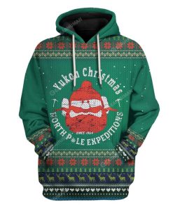 Ugly Yukon Christmas Custom T-shirt - Hoodies Apparel HD-TA12111903 3D Custom Fleece Hoodies Hoodie S