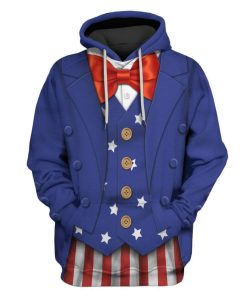 Uncle Sam Custom T-shirt - Hoodies Apparel HD-GH20316 3D Custom Fleece Hoodies Hoodie S 
