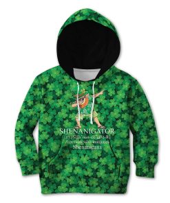 UNICORN ST. PATRICK'S DAY Kid Custom Hoodies T-shirt Apparel HD-GH110669K kid 3D apparel Kid Hoodie S/6-8