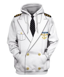 Uniform Of Captain Custom T-shirt - Hoodies Apparel HD-JOB110102 3D Custom Fleece Hoodies Hoodie S 