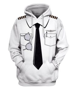 Uniform Of Pilot Custom T-shirt - Hoodies Apparel HD-JOB110106 3D Custom Fleece Hoodies Hoodie S 
