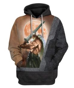 Viking God Warrior Custom T-Shirts Hoodies Apparel VK-TA2712193 3D Custom Fleece Hoodies Hoodie S 