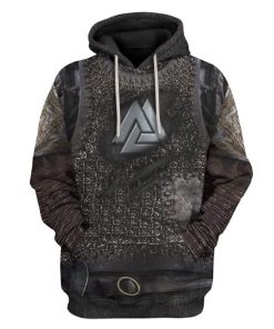 Vikings Armor Custom T-Shirts Hoodies Apparel HD-AT1101201 3D Custom Fleece Hoodies Hoodie S 