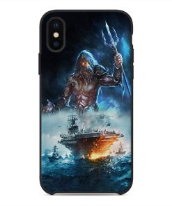 Gearhumans Bearbubble 3D Custom Glass Phone Case Cover Navy Veteran