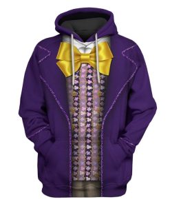 WILLY WONKA AND THE CHOCOLATE FACTORY Custom T-shirt - Hoodies Apparel HD-GH20210 3D Custom Fleece Hoodies Hoodie S 