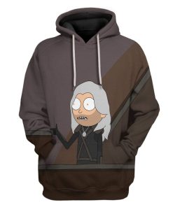 Witcher Morty T-Shirts Hoodies Apparel HD-QM2512196 3D Custom Fleece Hoodies Hoodie S