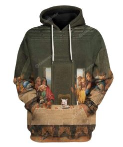 Woman Yelling At A Cat Custom T-shirt - Hoodies Apparel HD-AT14111901 3D Custom Fleece Hoodies Hoodie S