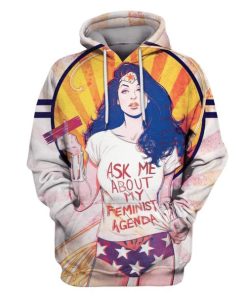 wonder woman Hoodies - T-Shirts Apparel MV110158 3D Custom Fleece Hoodies Hoodie S 