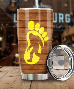 Wooden Bigfoot - Tumbler Cup tumbler Tumbler 