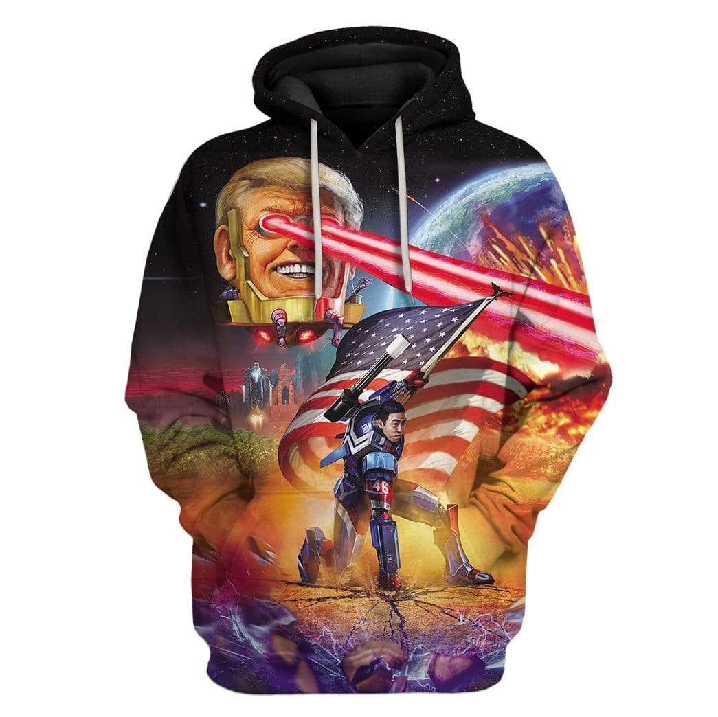 Gearhumans Yang Gang Custom T-Shirts Hoodies Apparel 1 Yang Gang Custom T-Shirts Hoodies Apparel PL-QM1912192 3D Custom Fleece Hoodies Hoodie S