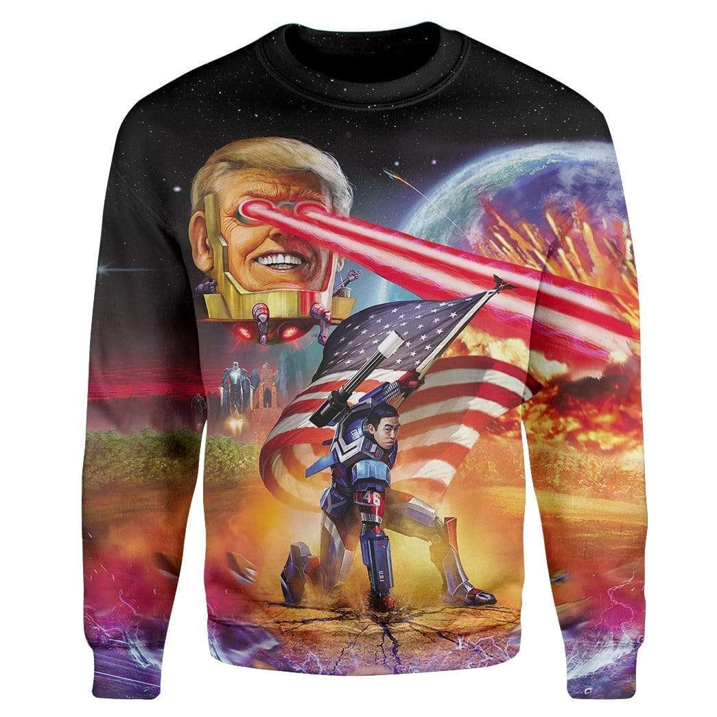 Gearhumans Yang Gang Custom T-Shirts Hoodies Apparel 2 Yang Gang Custom T-Shirts Hoodies Apparel PL-QM1912192 3D Custom Fleece Hoodies Long Sleeve S