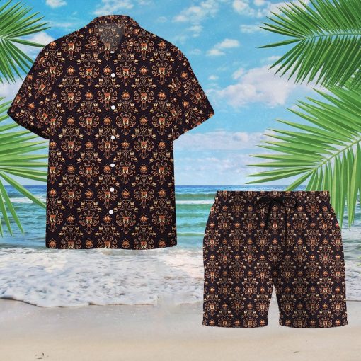 Gearhumans 3D Halloween Haunted Maison Custom Hawaii Shirt 13 Gearhumans 3D Halloween Haunted Maison Custom Hawaii Shirt - Image 13