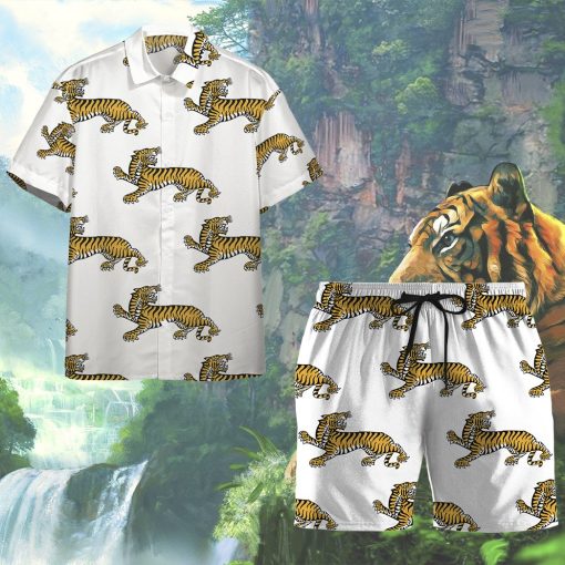 Gearhumans 3D Tiger Custom Hawaii Shirt - Image 9