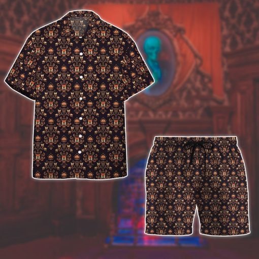 Gearhumans 3D Halloween Haunted Maison Custom Hawaii Shirt 15 Gearhumans 3D Halloween Haunted Maison Custom Hawaii Shirt - Image 15