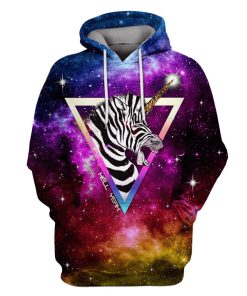 Zebracorn Custom Hoodies Apparel UNI110163 3D Custom Fleece Hoodies Hoodie S