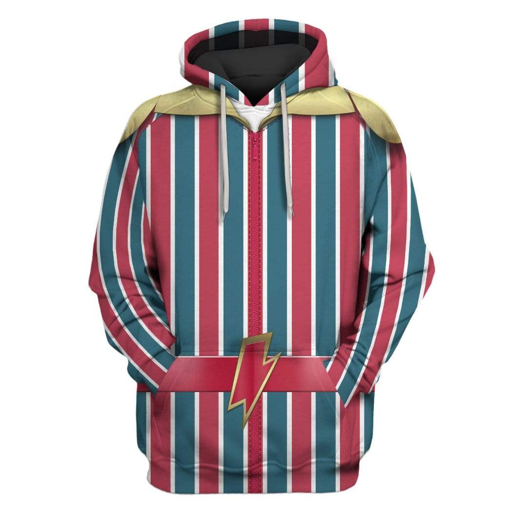 Gearhumans Ziggy Stardust Costume Custom T-shirt - Hoodies Apparel 1 Ziggy Stardust Costume Custom T-shirt - Hoodies Apparel HD-GH20209 3D Custom Fleece Hoodies Hoodie S