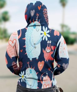 Zip Hoodies Apparel 3d Zip Hoodie 3D Custom Fleece Hoodies