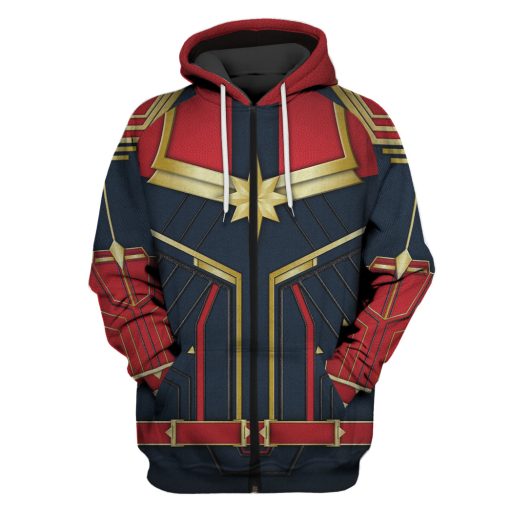 Gearhumans 3D Captain Custom T-shirt Hoodies Apparel - Image 4