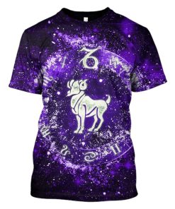 Zodiac Aries Hoodies - T-Shirts Apparel ZOD110113 3D Custom Fleece Hoodies T-Shirt S