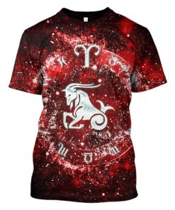 Zodiac Capricorn Hoodies - T-Shirts Apparel ZOD110116 3D Custom Fleece Hoodies T-Shirt S