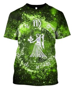 Zodiac Hoodies - T-Shirts Apparel ZOD110112 3D Custom Fleece Hoodies T-Shirt S