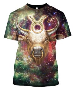 Zodiac Taurus Hoodies - T-Shirts Apparel ZOD110118 3D Custom Fleece Hoodies T-Shirt M
