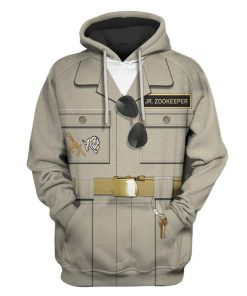 Zoo keeper Custom T-shirt - Hoodies Apparel HD-GH11066182 3D Custom Fleece Hoodies Hoodie S